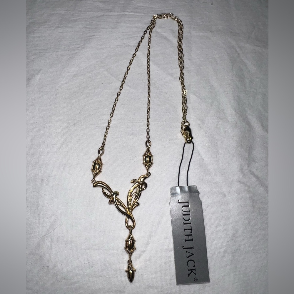 Judith Jack 925 Gold Necklace